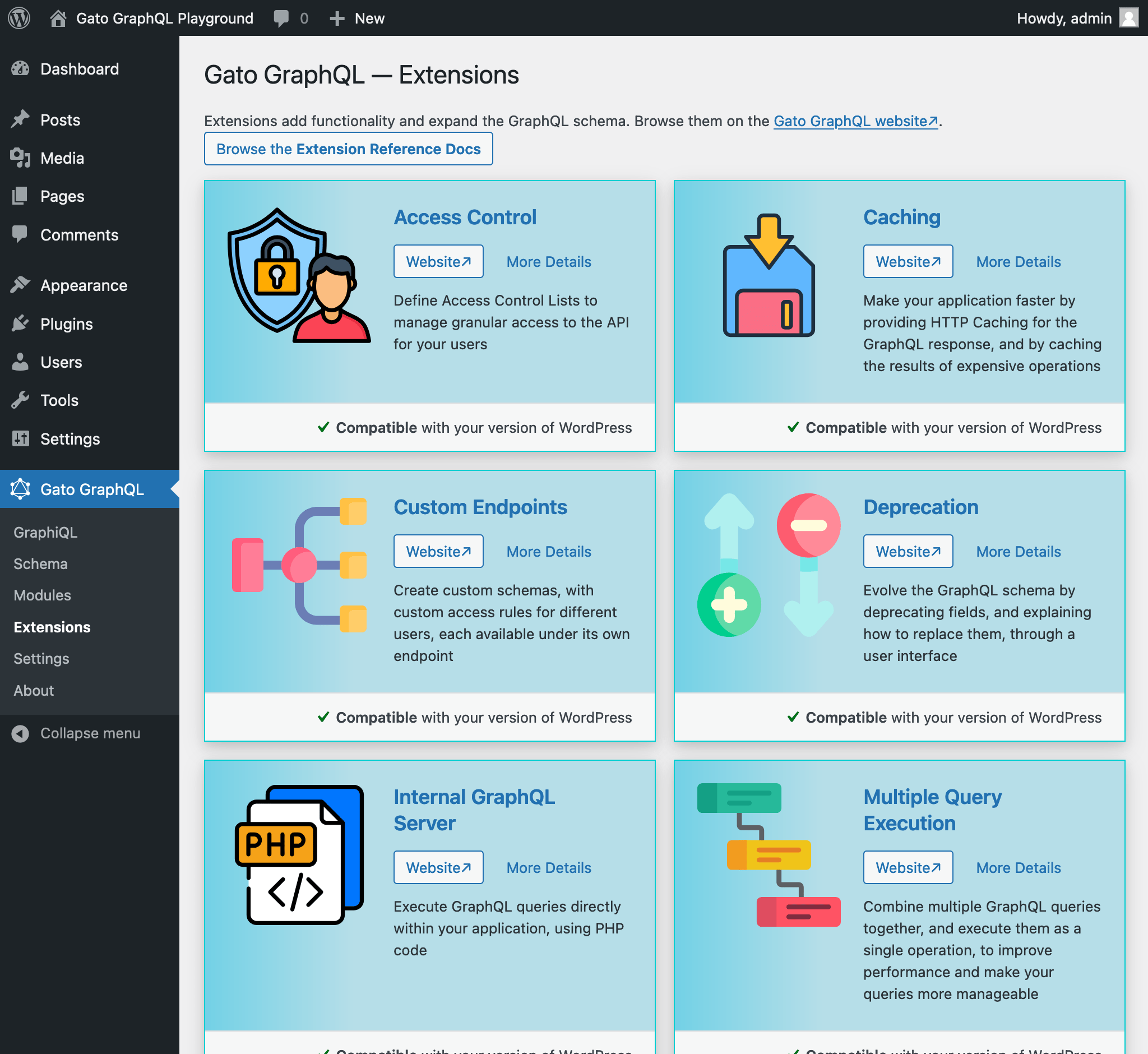 Standalone extensions