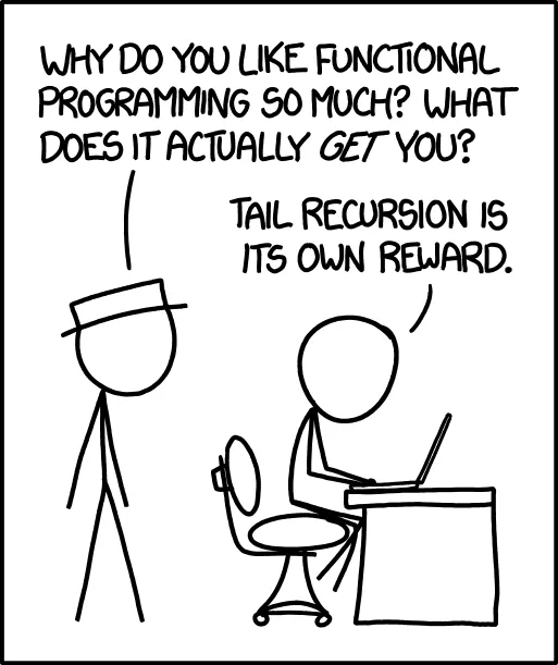 Recursions @ xkcd